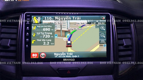 Màn hình DVD Android liền camera 360 xe Ford Ecosport 2013 - nay | Bravigo Ultimate (6G+128G)  